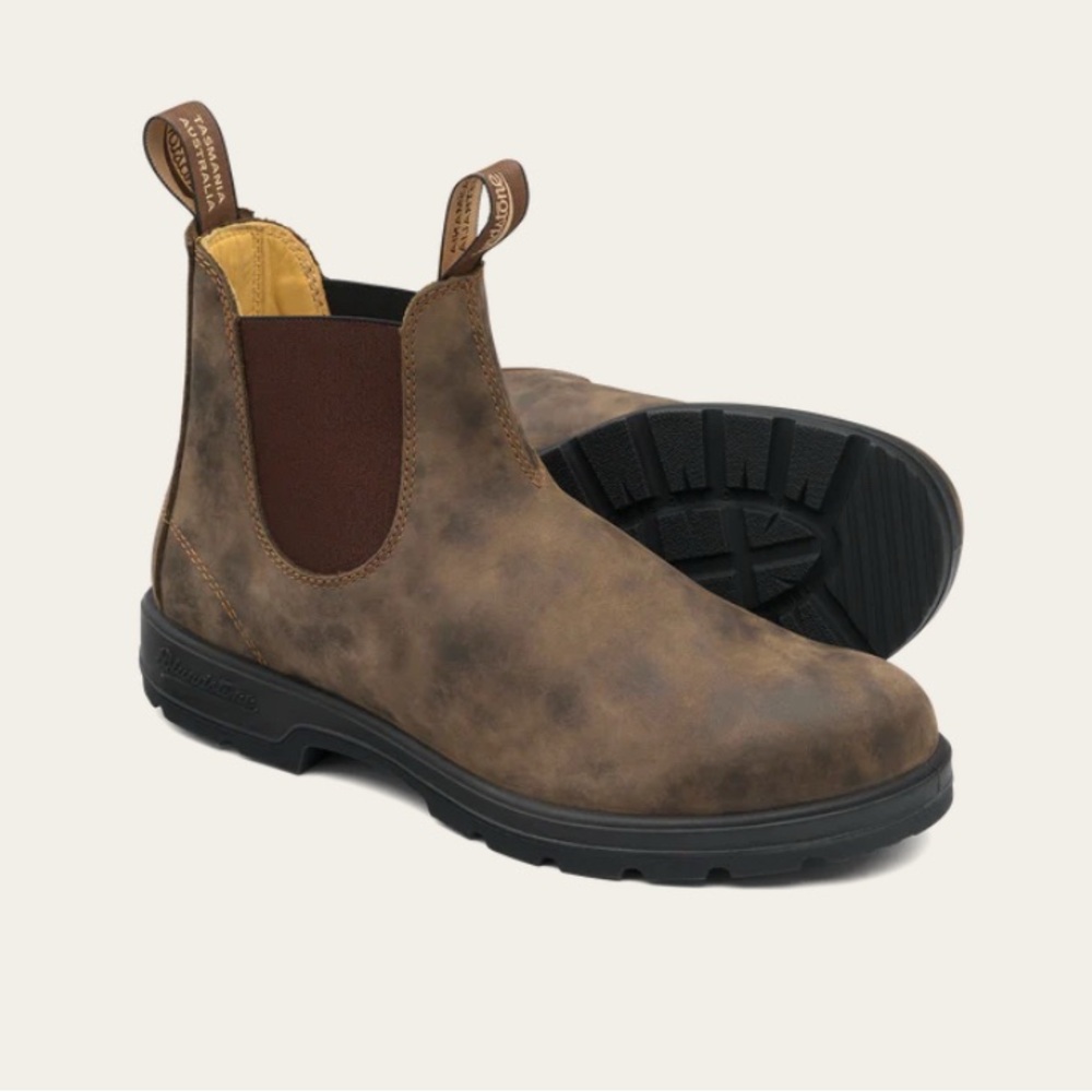BLUNDSTONE | Classic 585 Boots Rustic Brown | Women’s Size 8.5